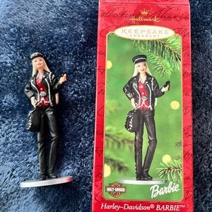 Barbie Harley Davidson Hallmark Ornament